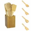 1Pc Bamboo Wooden Spoon Kitchen Cooking Utensil Tool for Soup, Teaspoon, CaterinG | Wooden Utensils Kitchen & Dining Wooden Utensils