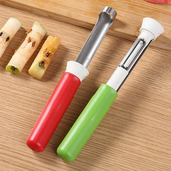 2 IN 1 Corer and Peeler | Fruit Slicers Fruit Slicers Fruit Slicers