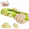 2 in1 Multifunctional Garlic Press For Pressing Mash Garlic And Sliced Garlic,Vegetable Squeezer For Home Cooking Masher | Kitchen Organizers Kitchen & Dining Kitchen Organizers