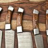 5 PC Custom Handmade Forged Damascus Steel Chef Knife Sets Kitchen Knives | Knives Kitchen & Dining Knives