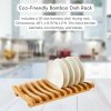 Bamboo Dish Drying Rack & Dishwashing Soap Sink Dispenser Pack | Kitchen Organizers Kitchen & Dining Kitchen Organizers