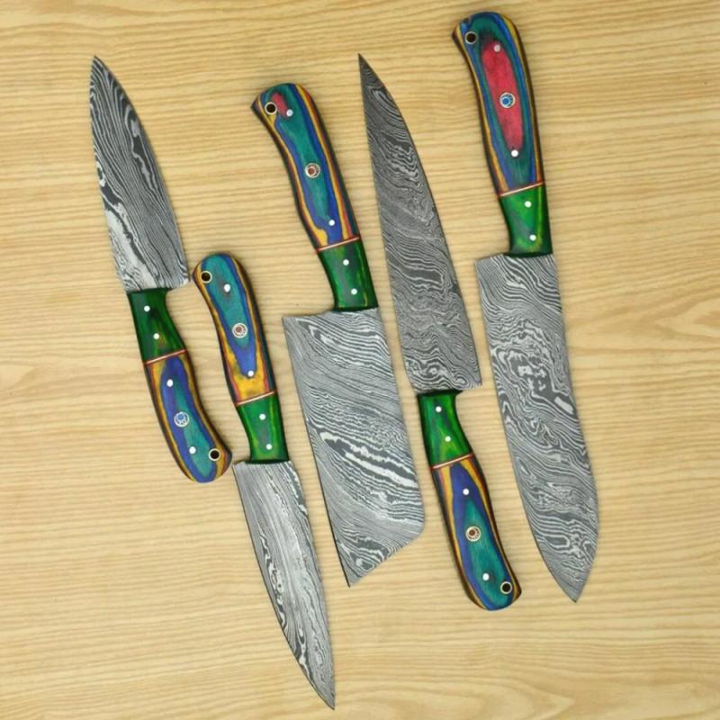 Custom Handmade Forged Chef Knives Set | Knives Kitchen & Dining Knives