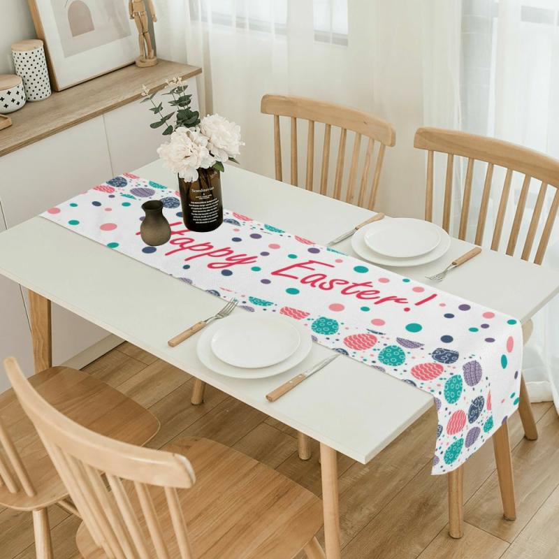 Customized Table Runner for the Easter holiday | Table Linens Kitchen & Dining Table Linens