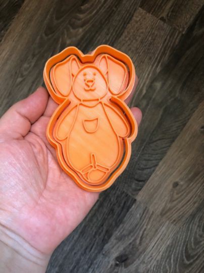 Easter bunny cookie cutters Custom stamp cookie cutter for cake topper gingerbread cookie embosser silicone mold | Cookie Cutters Cookie Cutters Cookie Cutters