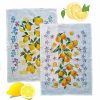 European linen towels set 2pcs Towels 19’7 x 27’6 inches for kitchen | Table Linens Kitchen & Dining Table Linens