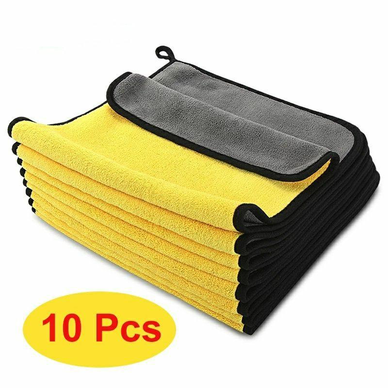 Extra Soft Car Wash Microfiber Towel Car Cleaning Drying Cloth | Table Linens Kitchen & Dining Table Linens