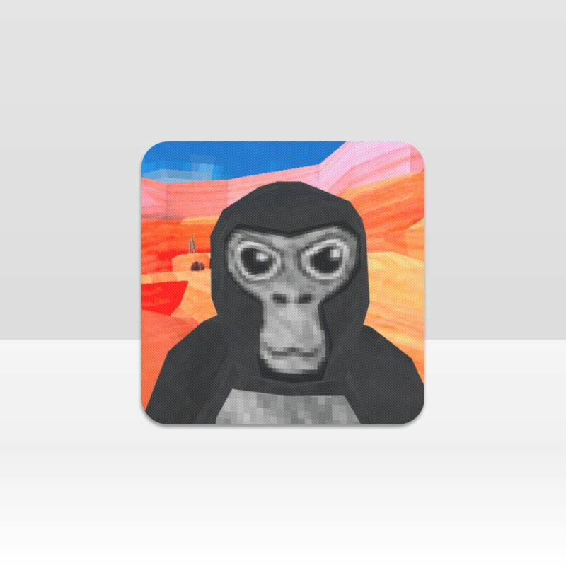 Gorilla Tag Cup Coaster, Square Drink Coaster, Round Coffee Coaster | Coasters & Trays Coasters & Trays Coasters & Trays