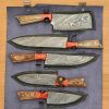 Hand Forged Damascus Steel Chef Knife Sets | Knives Kitchen & Dining Knives