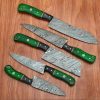 Hand Forged Damascus Steel Chef Knife Sets | Knives Kitchen & Dining Knives