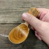 Handmade birch wood spoon, Hand carved pocket wooden spoon, Camping spoon, Hiking wooden spoon, Eating wooden spoon | Wooden Utensils Kitchen & Dining Wooden Utensils