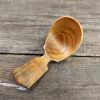 Handmade birch wood spoon, Hand carved pocket wooden spoon, Camping spoon, Hiking wooden spoon, Eating wooden spoon | Wooden Utensils Kitchen & Dining Wooden Utensils