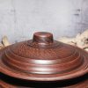 Handmade casserole for cooking Large kitchen pot 185.97 fl.oz Handmade red clay | Cookware Cookware Cookware