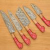 Handmade Damascus Steel Chef Knives set | Knives Kitchen & Dining Knives