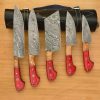 Handmade Damascus Steel Chef Knives set | Knives Kitchen & Dining Knives