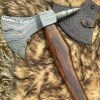 Handmade Damascus Steel hatchet Tomahawk Hunting Viking Axe | Knives Kitchen & Dining Knives