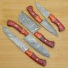 Handmade Forged Damascus Steel Kitchen Knives Set | Knives Kitchen & Dining Knives