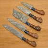 Handmade Forged Damascus Steel Kitchen Knives Set | Knives Kitchen & Dining Knives