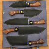 Handmade Forged Damascus Steel Kitchen Knives Set | Knives Kitchen & Dining Knives