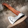 Handmade Steel Tomahawk Axe Throwing Viking Hunting Axe | Knives Kitchen & Dining Knives