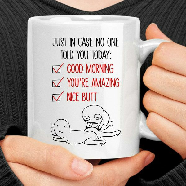 Just In Case No One Told You Today | Quote Mug Kitchen & Dining Quote Mug