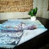 Linen towel 19’7 x 27’6 inches with a pattern for the kitchen European flax | Table Linens Kitchen & Dining Table Linens