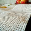 Linen towels 19’7 x 27’6 inches set 3-pieces. European quality handmade color print linen | Table Linens Kitchen & Dining Table Linens