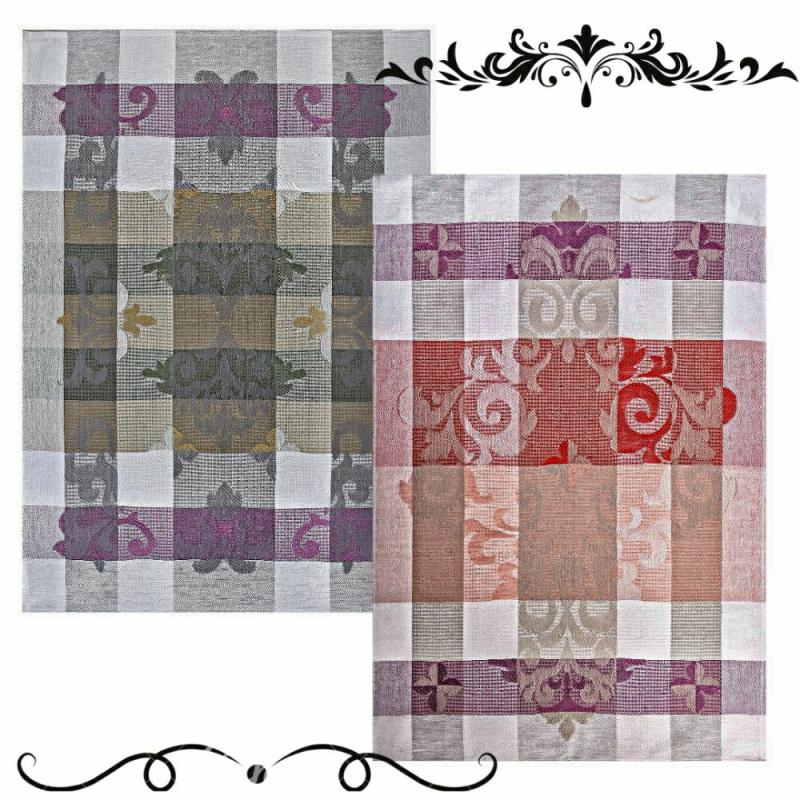 Linen towels for the kitchen 19’7×27’6 Set of two parts European linen jacquard weaving | Table Linens Kitchen & Dining Table Linens