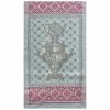 Linen towels set 3 pieces 19’29 x 35’43 inches The jacquard weaving. Handmade | Table Linens Kitchen & Dining Table Linens