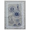 Linen towels set 3-pieces. European quality handmade color print linen | Table Linens Kitchen & Dining Table Linens