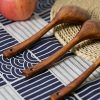 Long Handle Wooden Soup Spoons – Ideal for Cooking, Desserts, Rice – Teaspoon Cooking Utensil and Stirrer Spoon | Wooden Utensils Kitchen & Dining Wooden Utensils