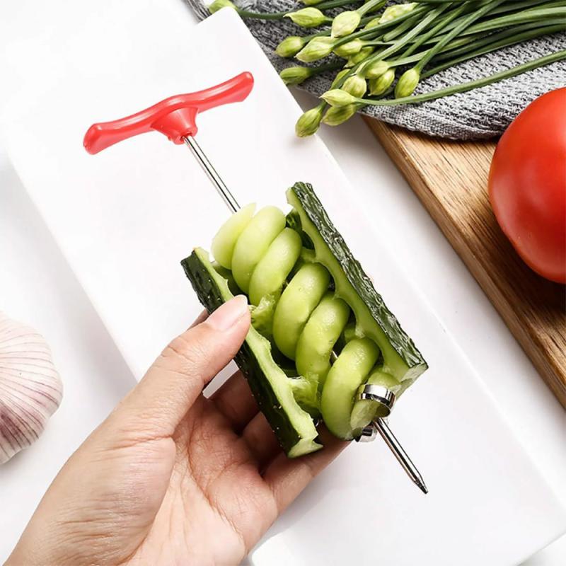 Manual Vegetable Spiral Knife Carving Tool | Vegetable Cutters & Choppers Kitchen & Dining Vegetable Cutters & Choppers