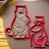 Moomin cookie cutters. Set 4 pcs. | Cookie Cutters Cookie Cutters Cookie Cutters