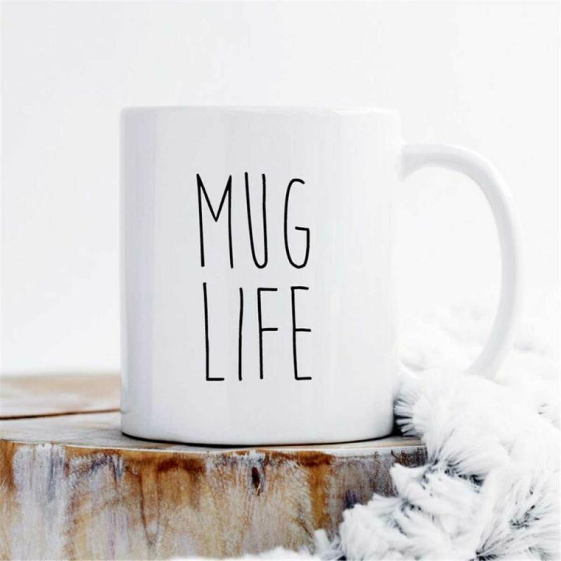 Mug life mug, mug gift, coffee mug, mug with saying, quote mug, morning coffee mug, mug life gift, coffee lover gift, co | Quote Mug Kitchen & Dining Quote Mug