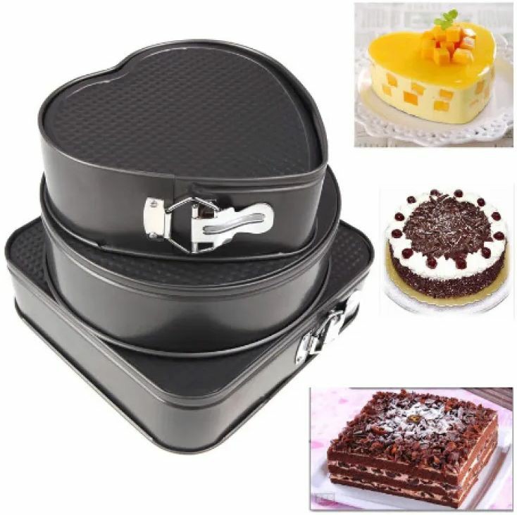 Non-Stick Different Shapes Cake Pans | Coasters & Trays Coasters & Trays Coasters & Trays