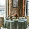 Ocean Mint linen tablecloth | Table Linens Kitchen & Dining Table Linens