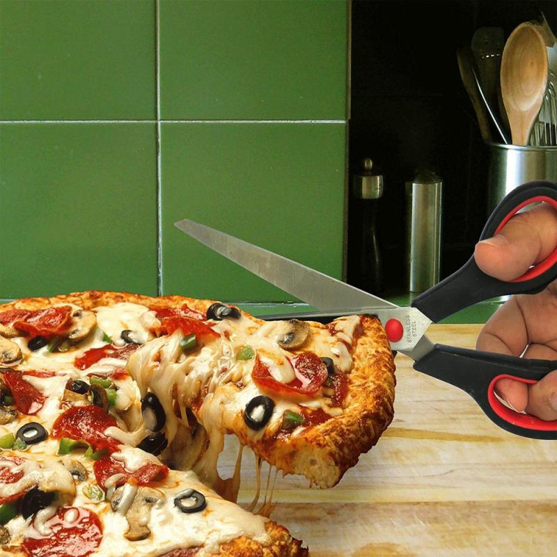 Pizza Cutting Scissors with Detachable Spatula | Pizza Slicer Kitchen & Dining Pizza Slicer