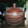 Pottery casserole / 135.25 fl.oz handmade red clay Clay cooking pot Casserole with lid | Cookware Cookware Cookware