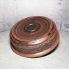 Pottery casserole Tagine large handmade from red clay Brown tagine with carved | Cookware Cookware Cookware