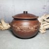 Pottery handmade casserole 135.25 fl.oz Handmade red clay Cooking Pot | Cookware Cookware Cookware