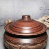 Pottery large casserole 185,97 fl.oz Handmade red clay Cooking Pot | Cookware Cookware Cookware