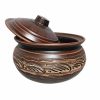 Pottery large casserole 185,97 fl.oz Handmade red clay Cooking Pot | Cookware Cookware Cookware