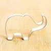 Stainless Steel Elephant Shaped Cookie Cutter | Cookie Cutters Cookie Cutters Cookie Cutters