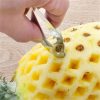 Stainless Steel Kitchen Gadgets: Strawberry Huller, Fruit Peeler, Pineapple Corer, Slicer, Cutter, and Clips | Fruit Slicers Fruit Slicers Fruit Slicers