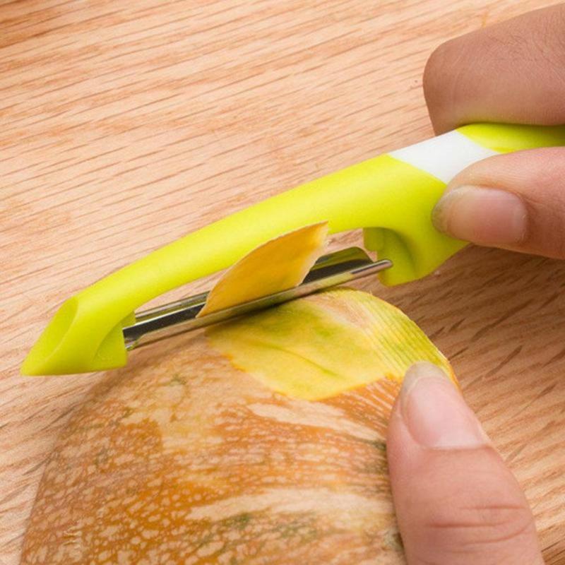 Stainless Steel Soft Fruit & Vegetable Skin Peeler | Vegetable Cutters & Choppers Kitchen & Dining Vegetable Cutters & Choppers