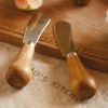 Wooden Handle Butter Cutter Knife: Cheese Slicer, Jam Spreader & More – Breakfast Utensil, Kitchen Tools | Wooden Utensils Kitchen & Dining Wooden Utensils