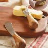 Wooden Handle Butter Cutter Knife: Cheese Slicer, Jam Spreader & More – Breakfast Utensil, Kitchen Tools | Wooden Utensils Kitchen & Dining Wooden Utensils