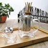 Borosilicate Glass Teapot | Teapots & Tea Sets Kitchen & Dining Teapots & Tea Sets