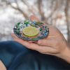 Fruit fused glass bowl – Mini serving bowls handmade design – Decorative plates for home decor – Fused glass art | Teapots & Tea Sets Kitchen & Dining Teapots & Tea Sets