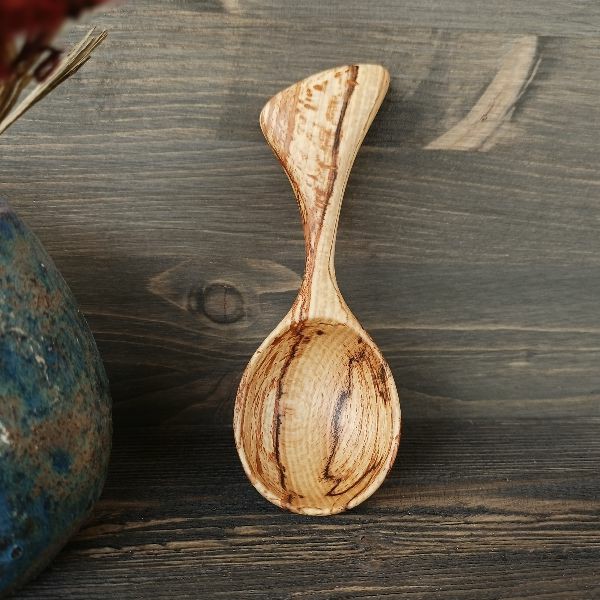 Hand carved wooden scoop Wooden spoon Coffee scoop Kitchen scoop Cooking utensils Cookware Cooking gadgets Mini ladle | Wooden Utensils Kitchen & Dining Wooden Utensils