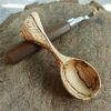 Hand carved wooden scoop Wooden spoon Coffee scoop Kitchen scoop Cooking utensils Cookware Cooking gadgets Mini ladle | Wooden Utensils Kitchen & Dining Wooden Utensils